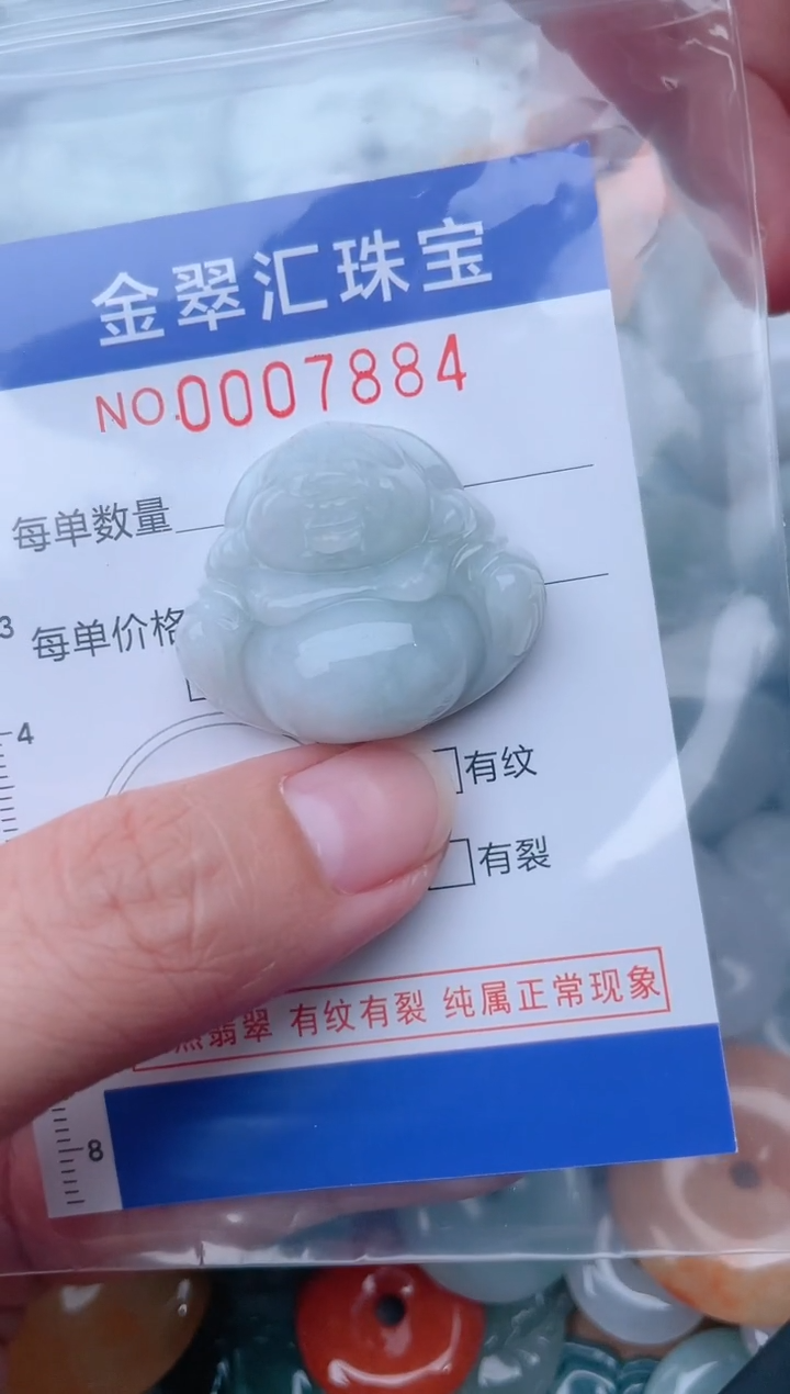 颈饰未镶嵌翡翠7884