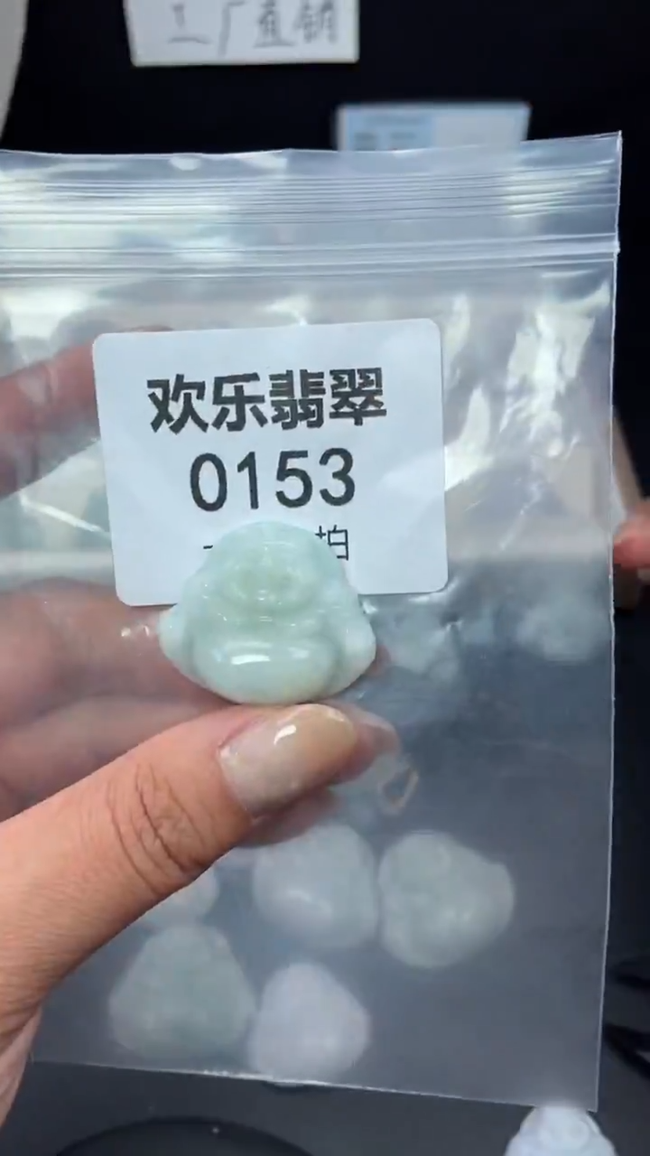 颈饰未镶嵌翡翠缅甸天然翡翠0153