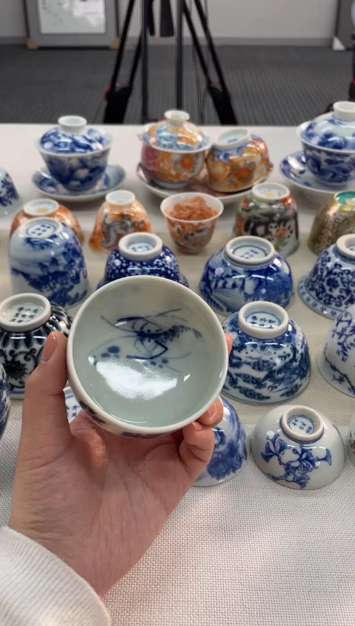 【闪购商品】杯老师书法主人杯虾内绘