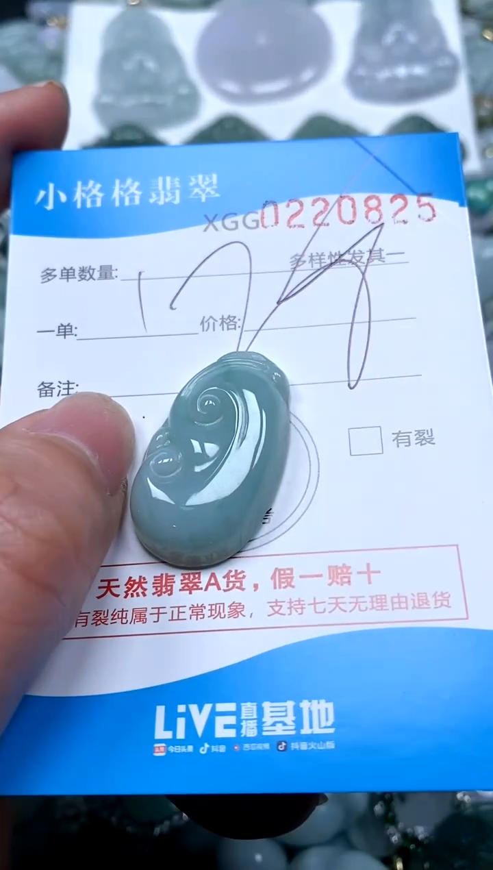 【闪购商品】翡翠颈饰未镶嵌闪购商品0220825