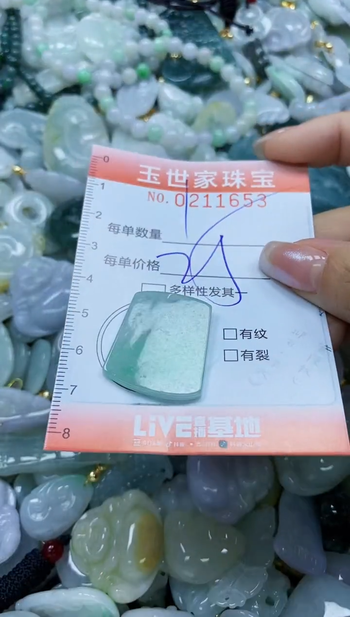 【闪购商品】翡翠颈饰未镶嵌闪购0211653