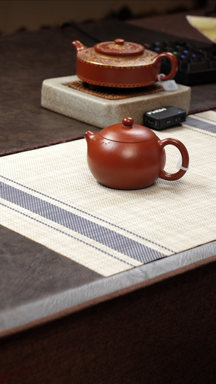 茶壶紫砂朱泥西施壶175cc