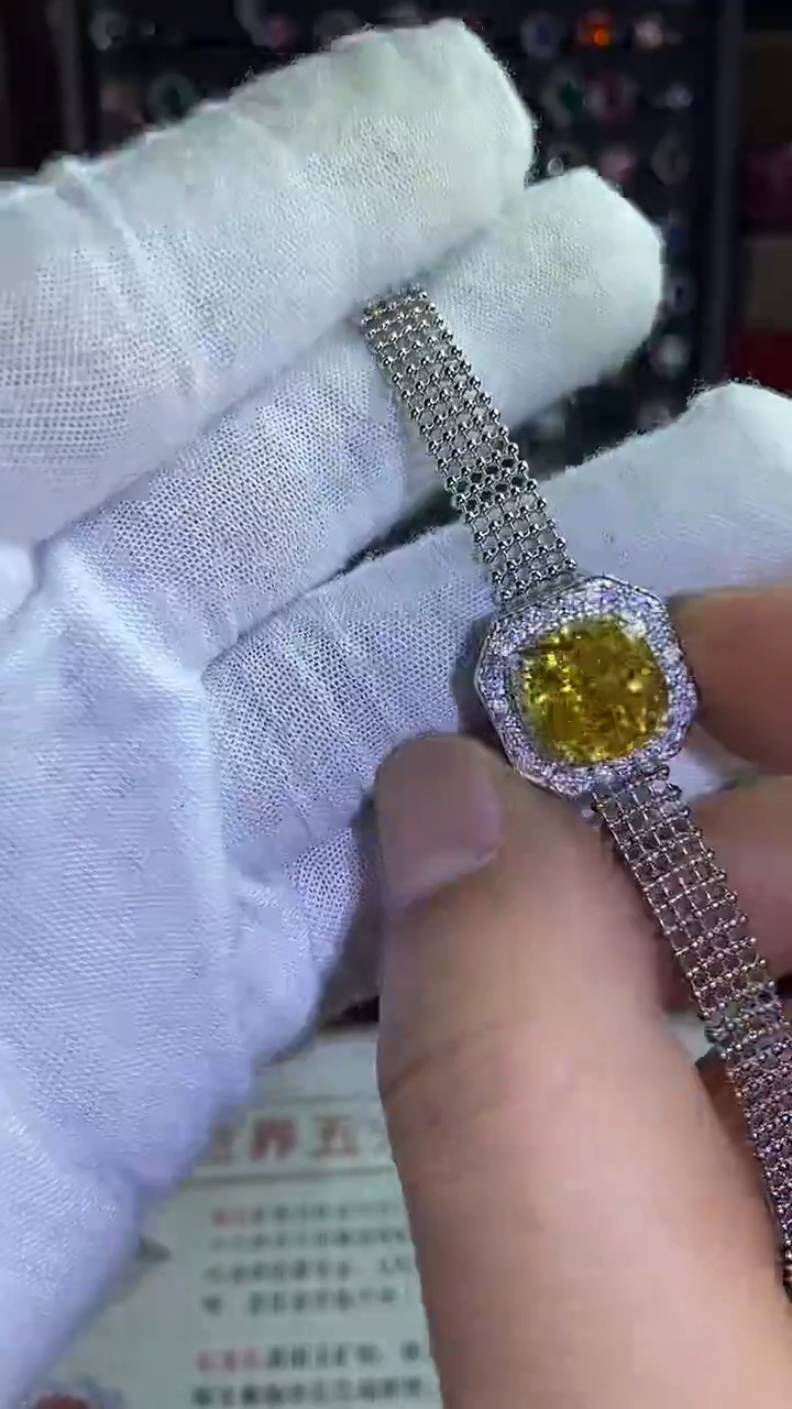 10碧玺（处理）手链B12.11-154