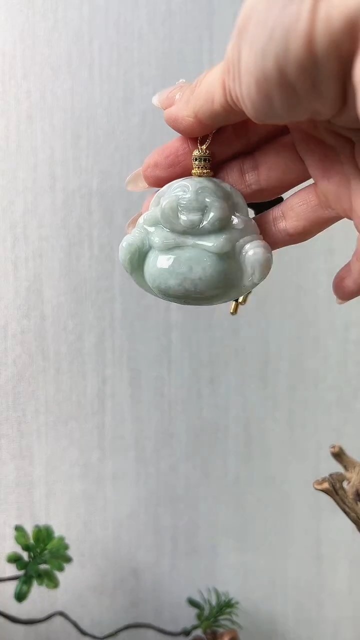 【闪购商品】翡翠颈饰未镶嵌佛公（多样性发货，发其一）