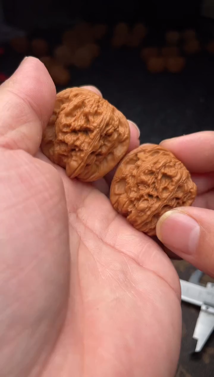 把件文玩核桃 B  166号 36  尺芭蕉扇