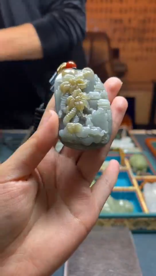 颈饰未镶嵌和田玉拍一发一