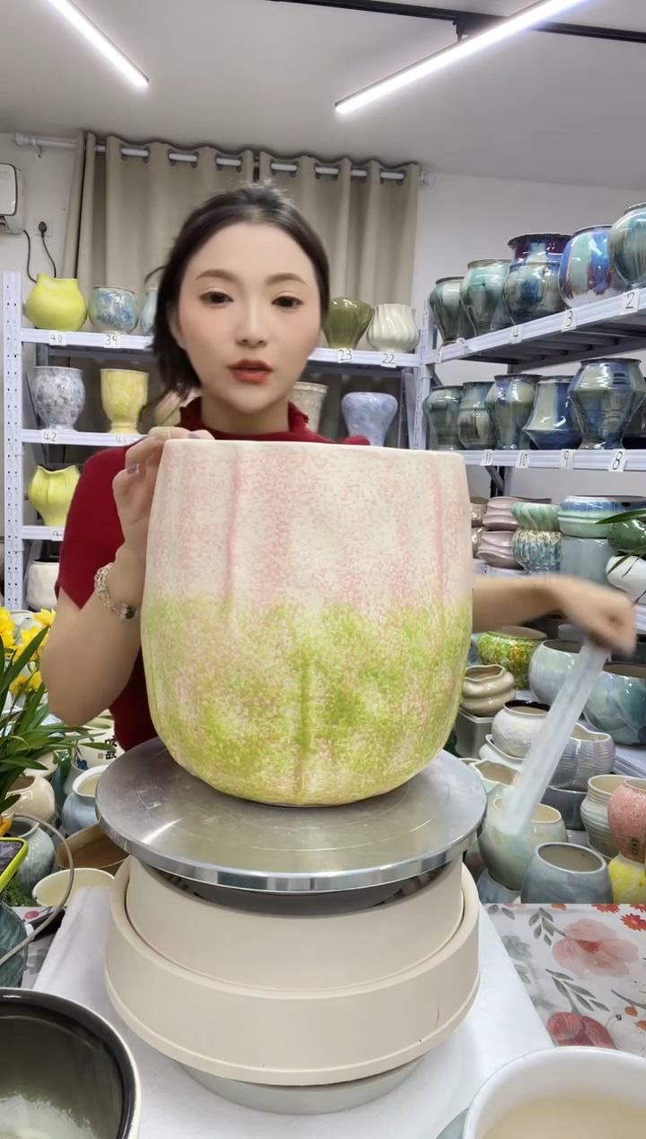 12.11【花盆链接】  高 ： 25.5口:20.5