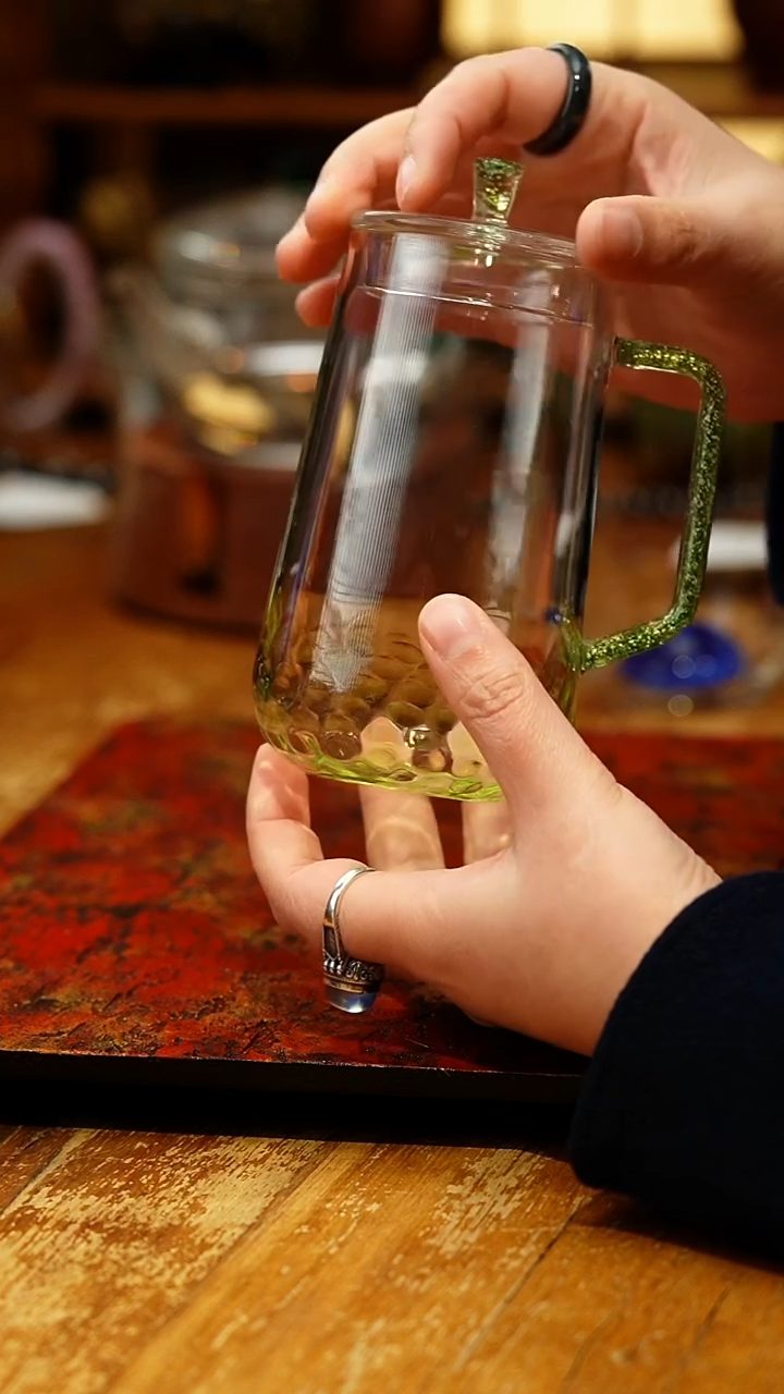 【闪购商品】禾器/青霓杯/绿金色