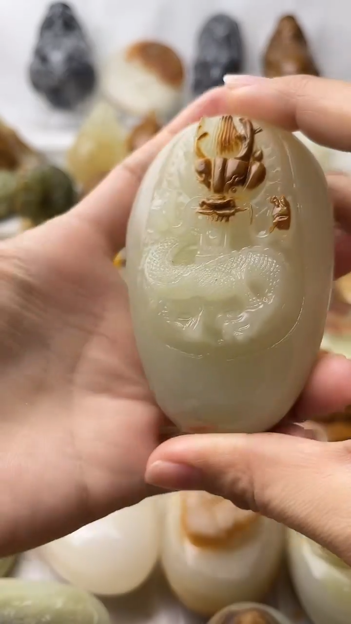 石材古青石棉纹正常不退换龙