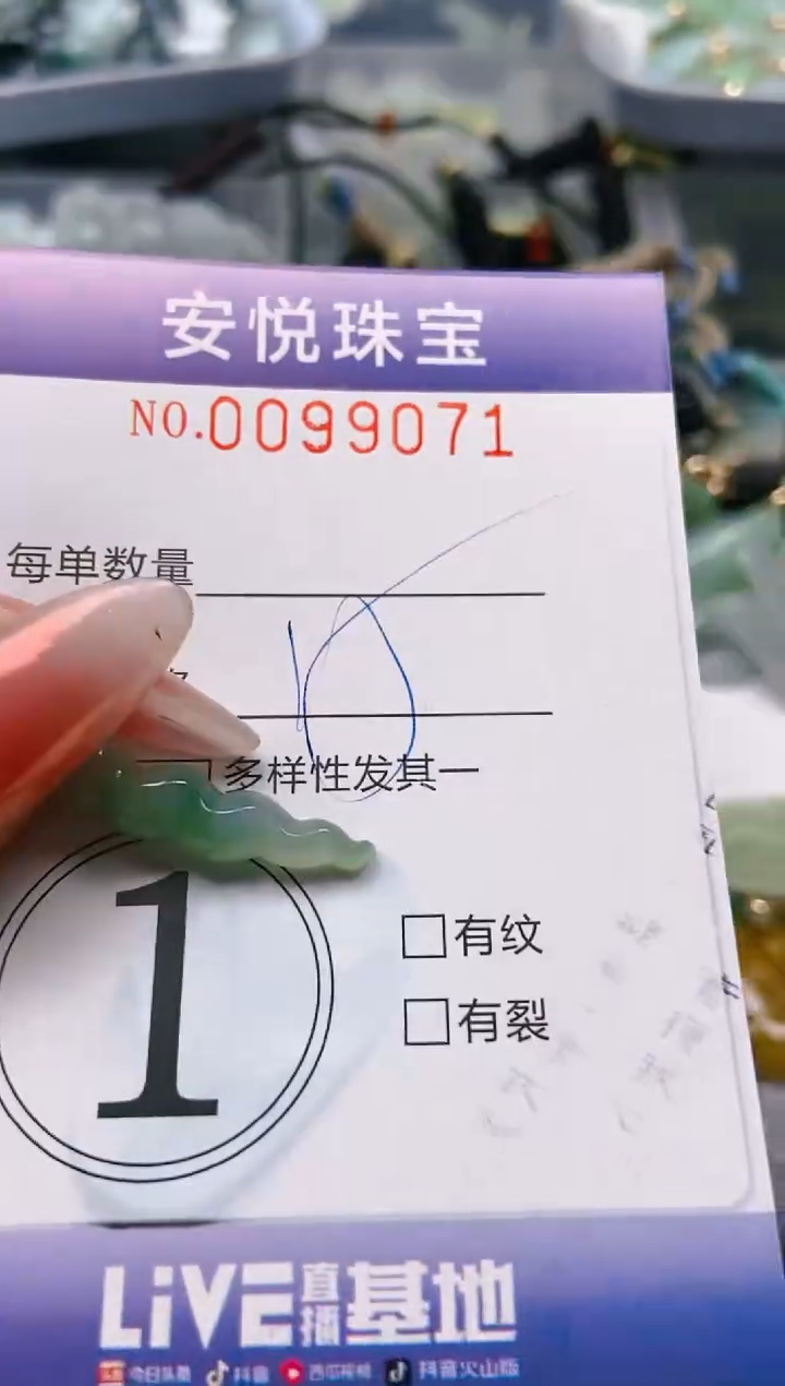 【闪购商品】翡翠颈饰未镶嵌闪购0099071