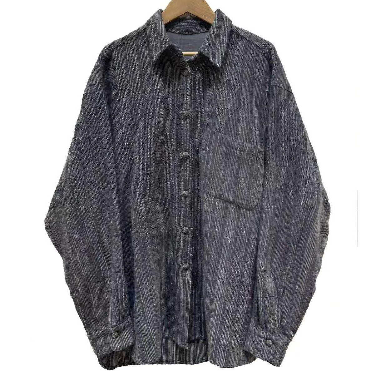 左岸迷香 原创设计 果儿坊 【衬衫】宽松个性 百搭衬衣 Z25FW1007