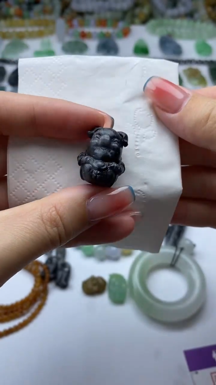 未镶嵌定制翡翠毛货定制不退不换