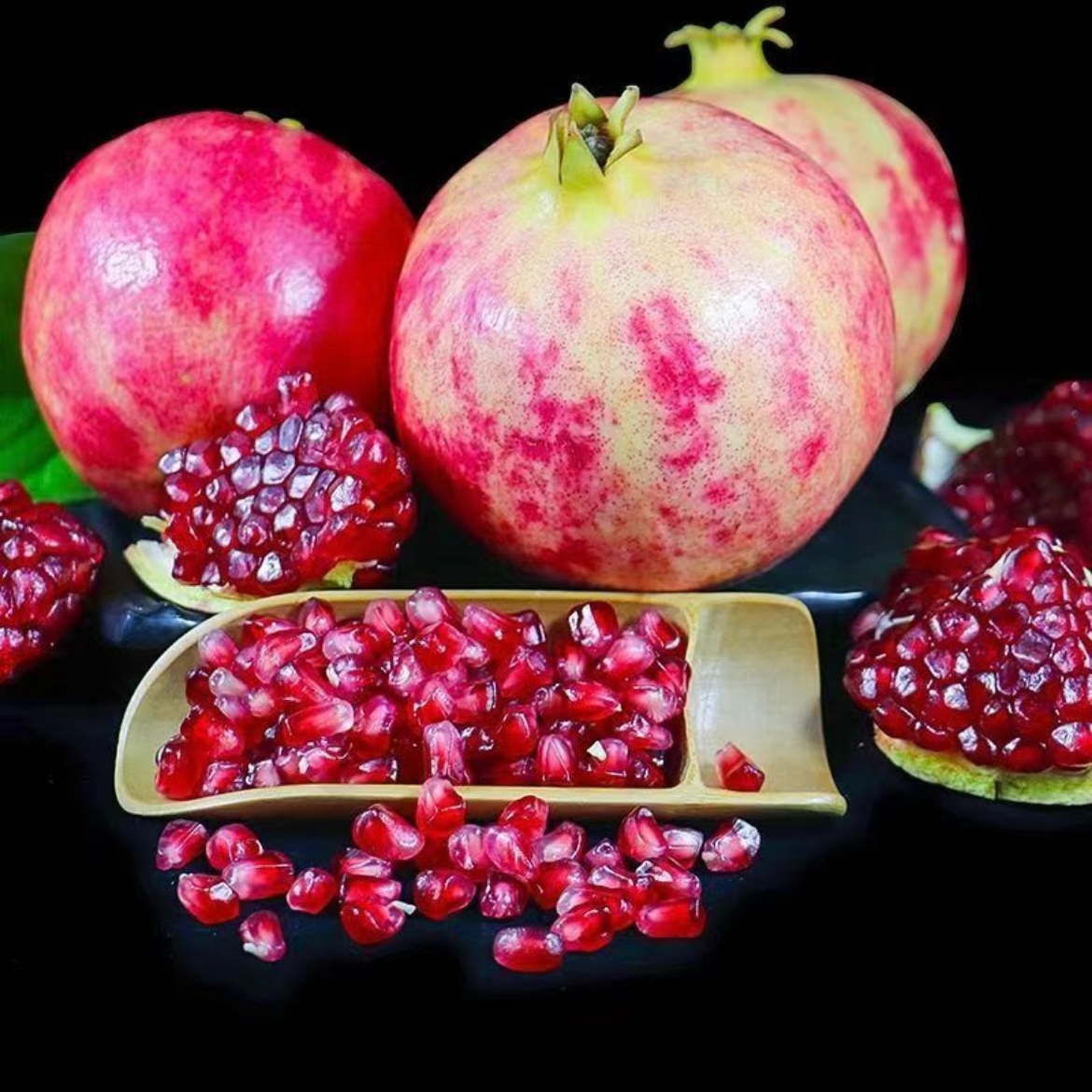 【小高夫妇】四川会理突尼斯软籽石榴新鲜现摘净重4.5-5斤