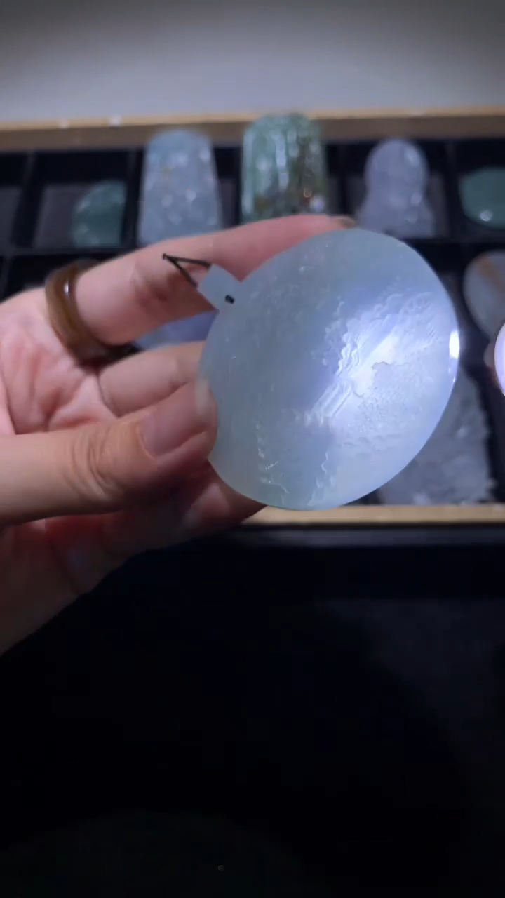 未镶嵌定制翡翠微**~-毛货不退不换-