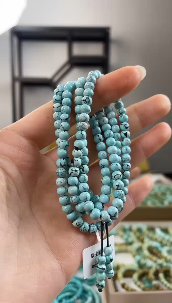 【闪购商品】绿松石珠宝奇石未镶嵌5+mm