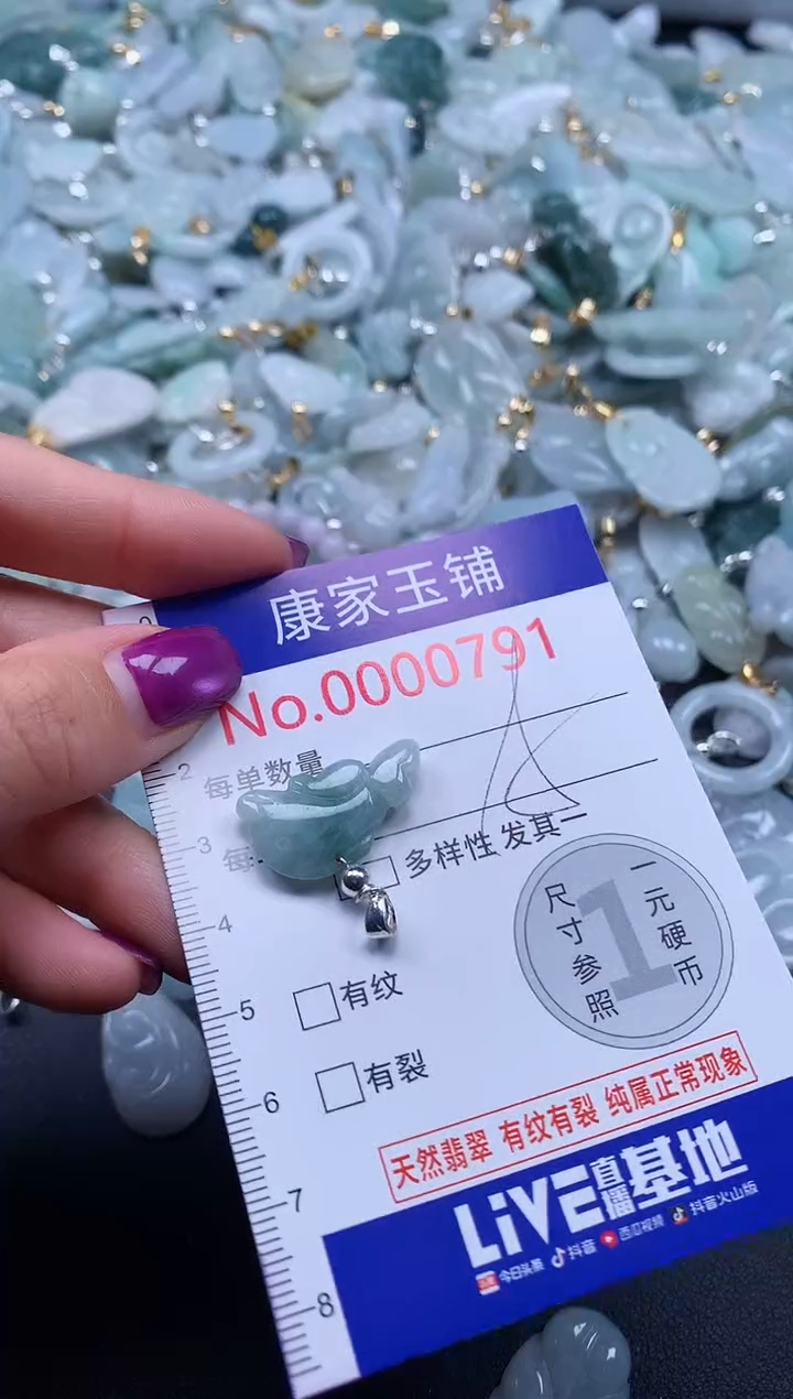 颈饰未镶嵌翡翠791