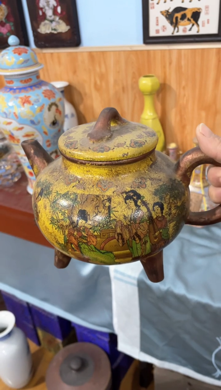 【闪购商品】摆件宫廷影视老旧工艺摆件