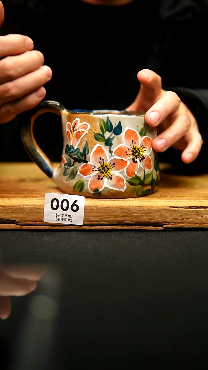 @@陶园瓷舍@@纯手工手绘@高温釉下彩