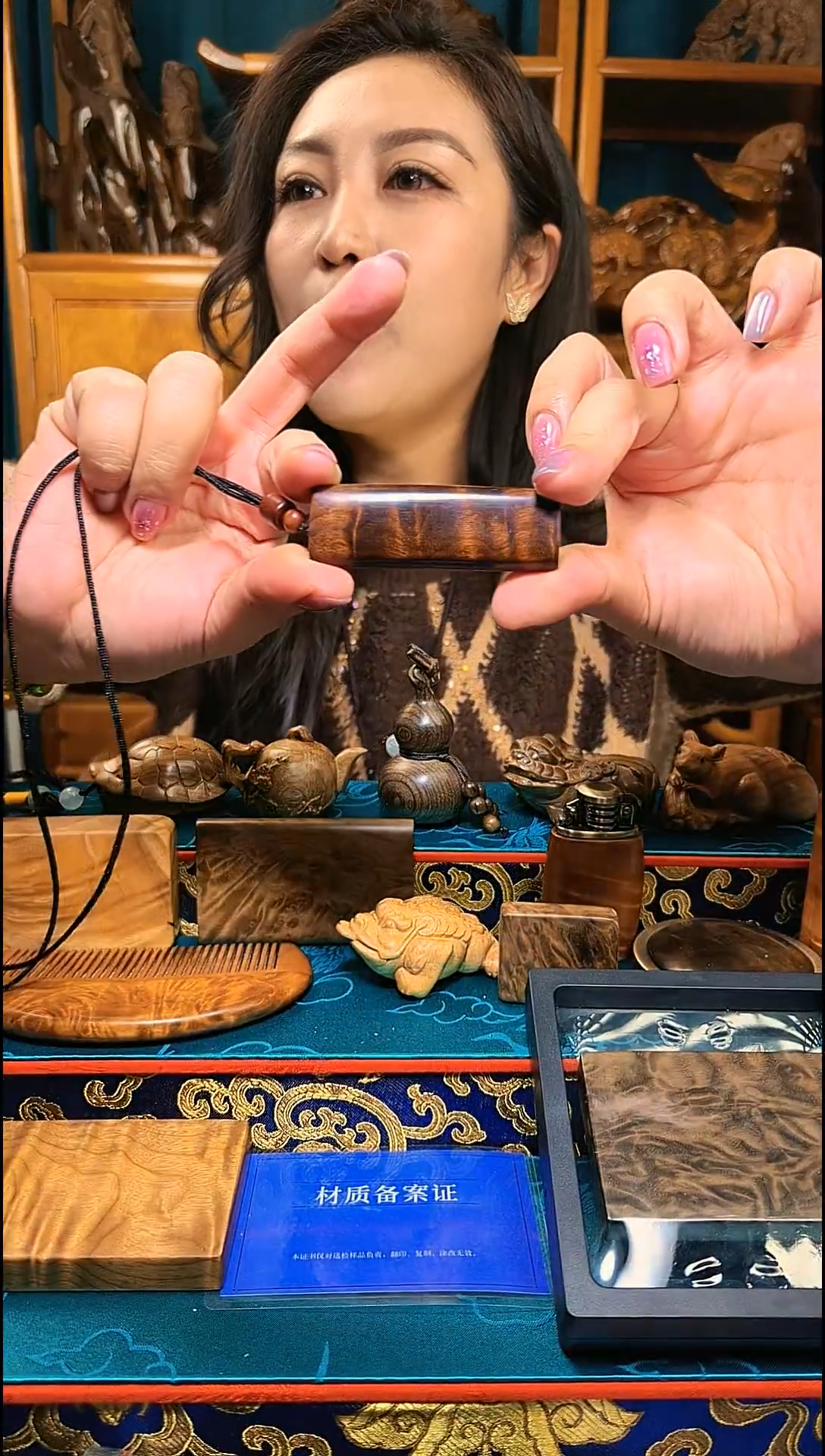 金丝楠《燊若坊》：正宗金丝楠木小叶桢楠2