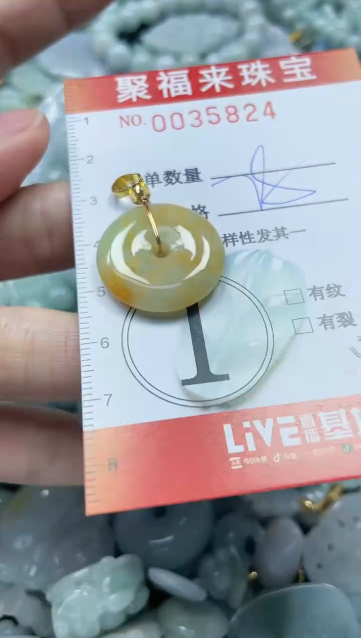 【闪购商品】翡翠颈饰未镶嵌闪购0035824