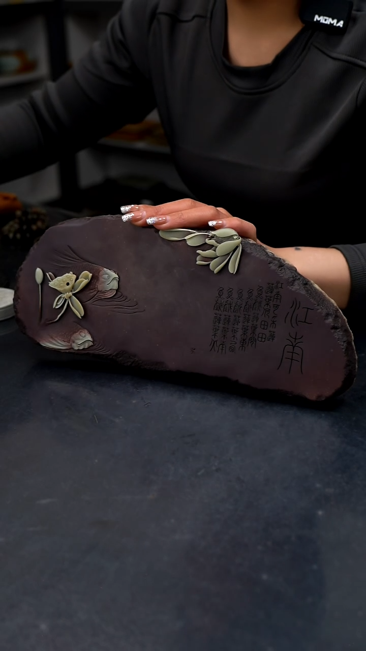 【闪购商品】33公分紫袍玉的江南干泡