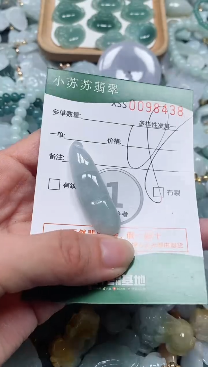 【闪购商品】翡翠颈饰未镶嵌闪购商品0098438