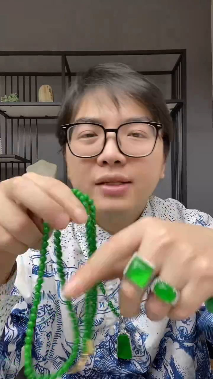 【闪购商品】翡翠颈饰合金毛衣链蛇8mm