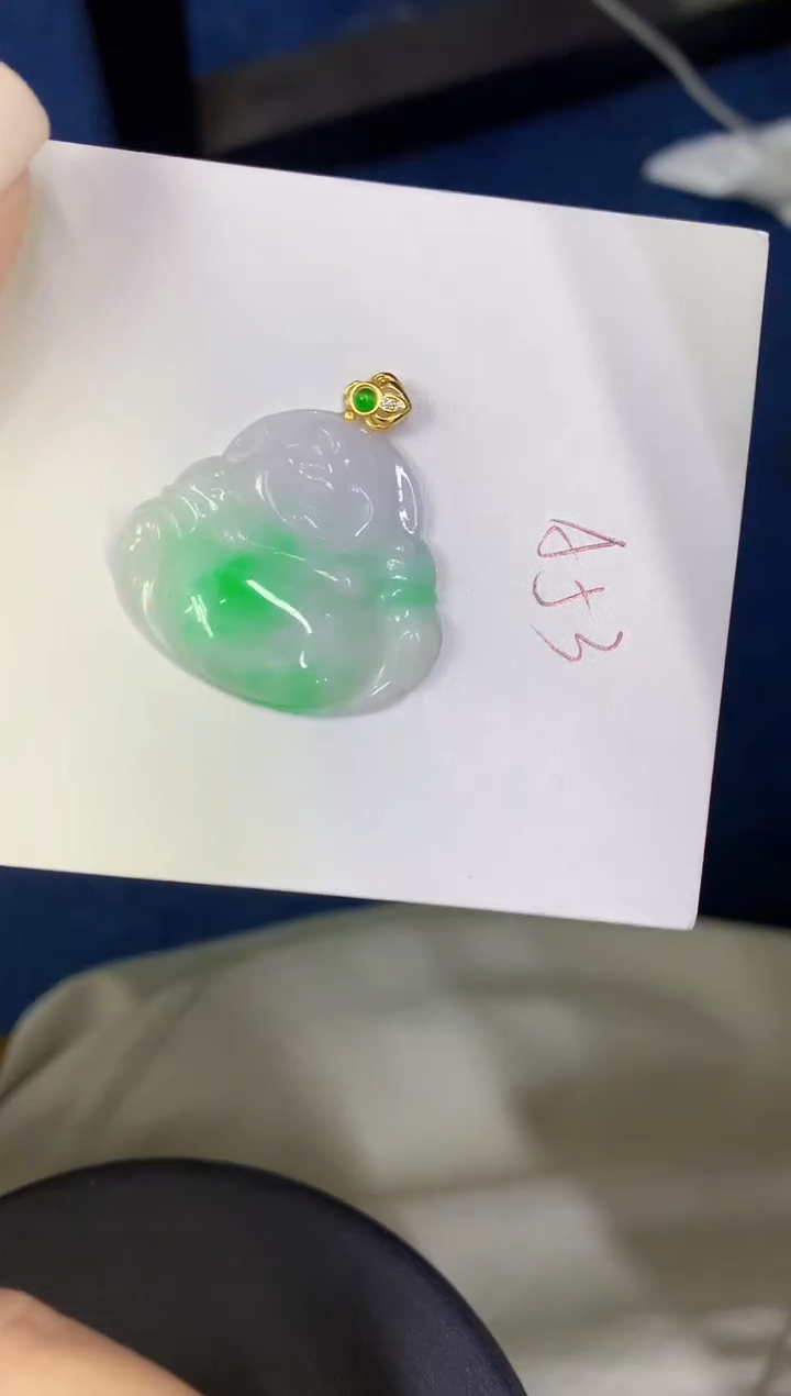 颈饰未镶嵌翡翠缅甸天然翡翠A货