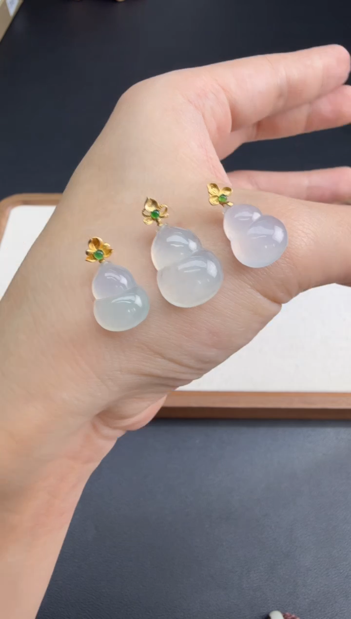 颈饰18K金镶嵌翡翠S1223-S512-111多样性一件