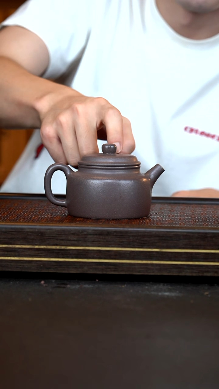 茶壶紫砂LZY天青德钟200CC