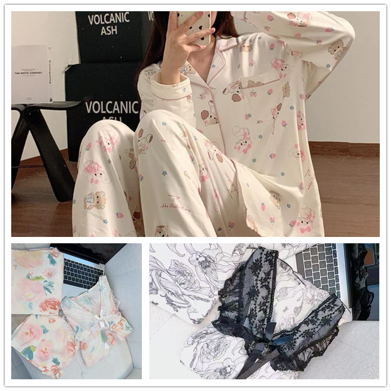 【品牌高货青沧4】高品质软绵女士睡衣家居长袖长裤保暖春秋季爆款