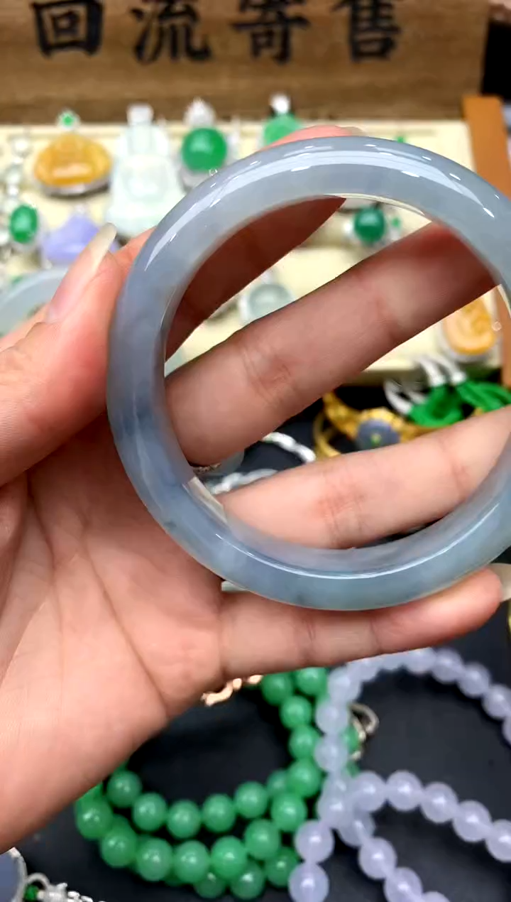 【闪购商品】翡翠手镯未镶嵌587-中国好珍宝