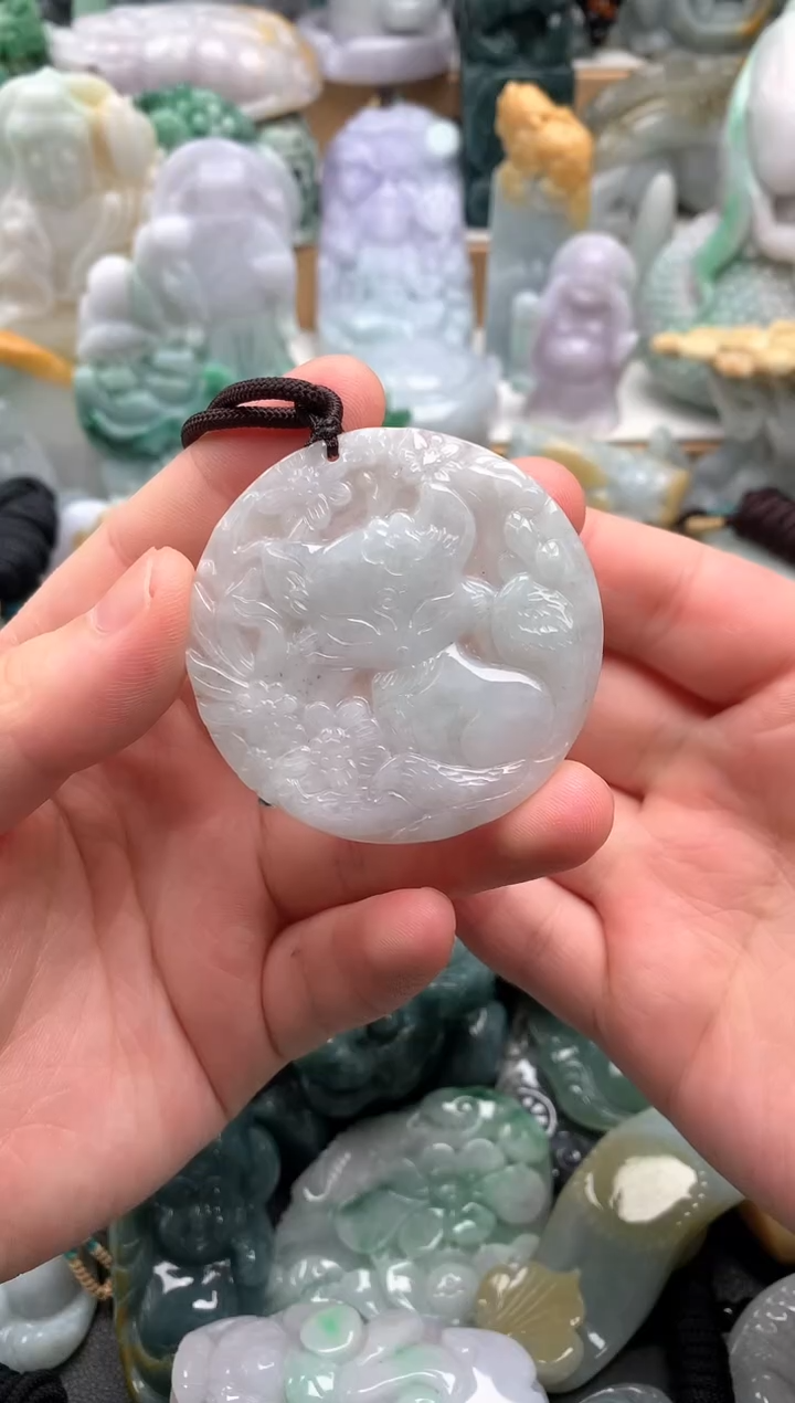 吊坠(不含链)未镶嵌翡翠1