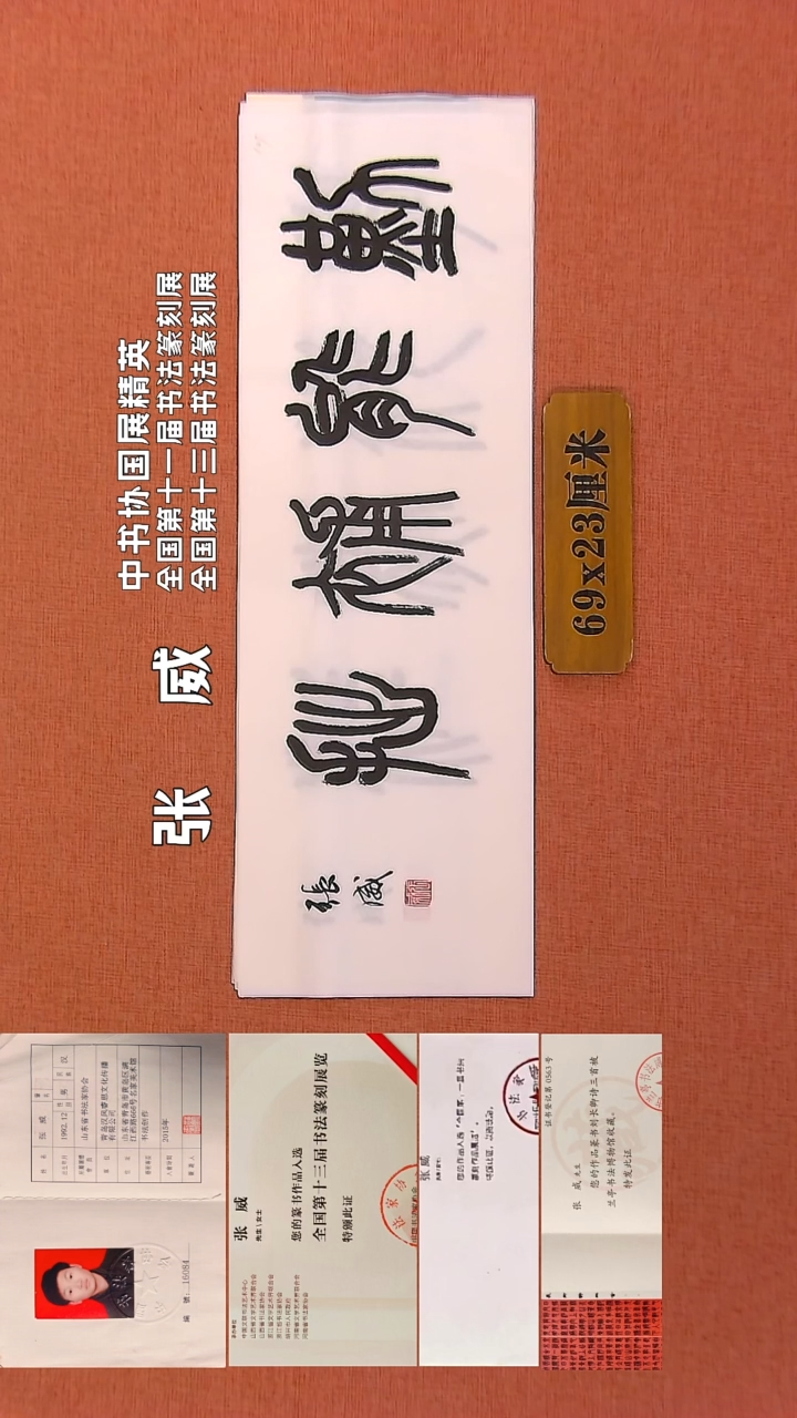 【闪购商品】书法110        张威老师书法作品