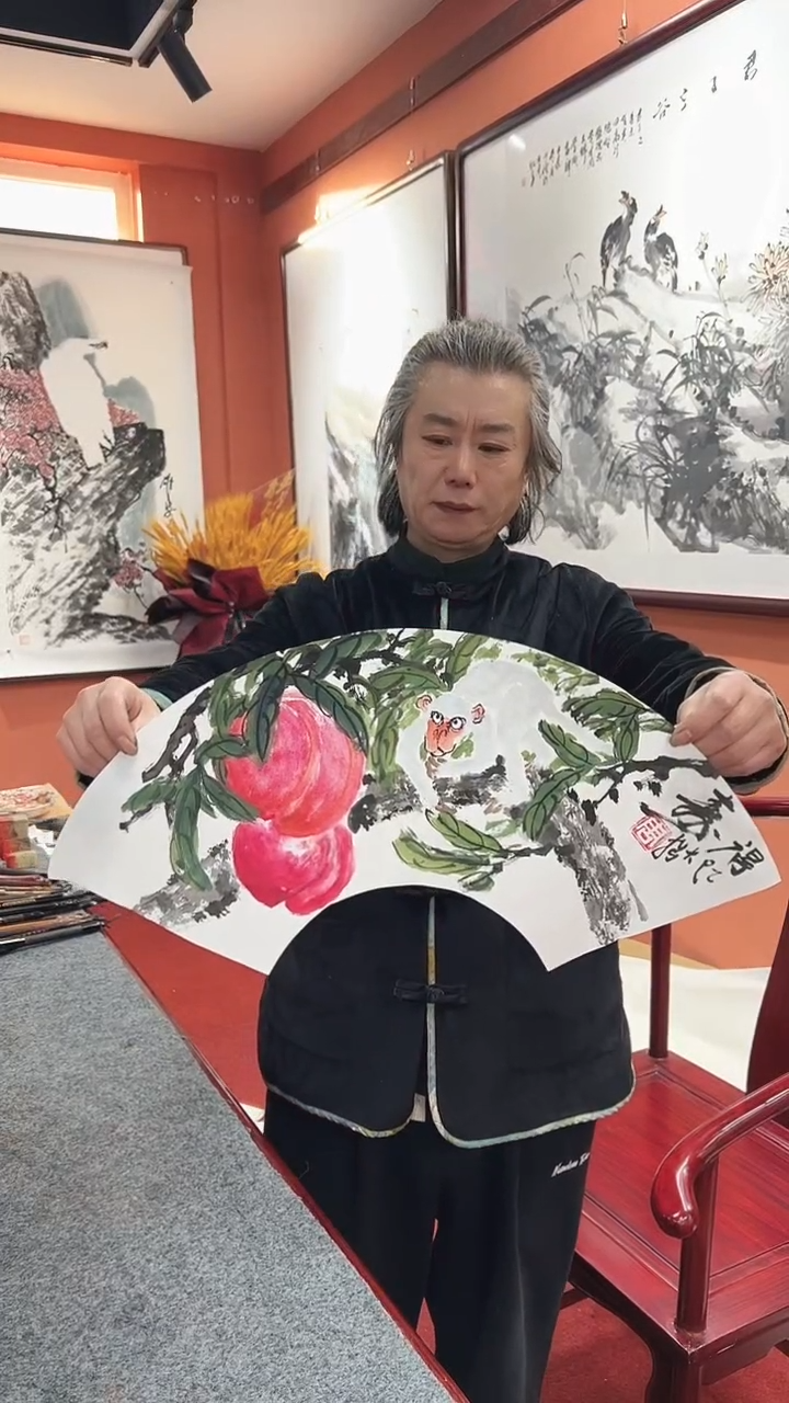 国画周大拙/国画/花鸟