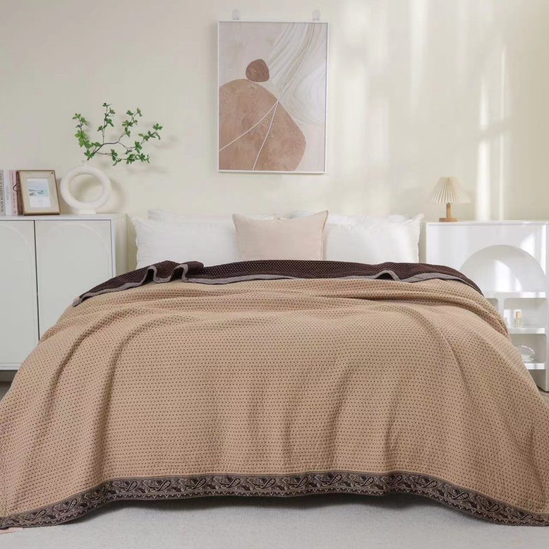 专享【京かわ会社】轻奢臻棉日光盖毯220*240 繁星