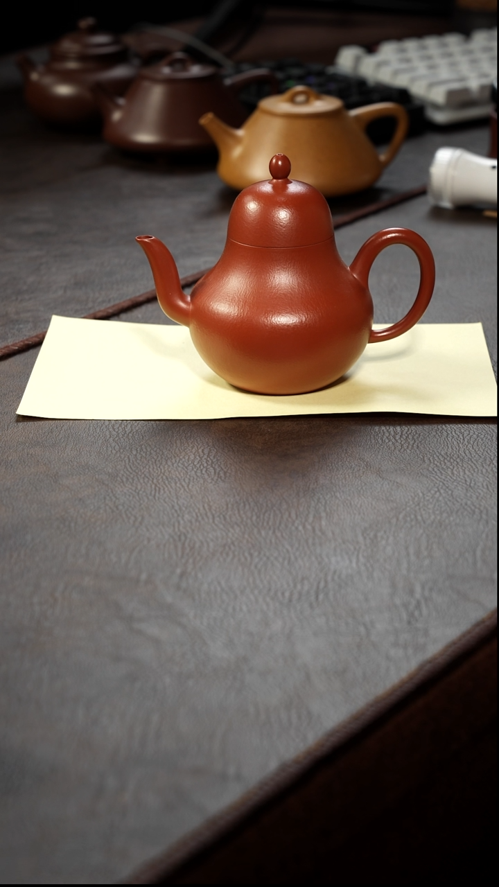 茶壶紫砂壶·16朱泥思婷175cc