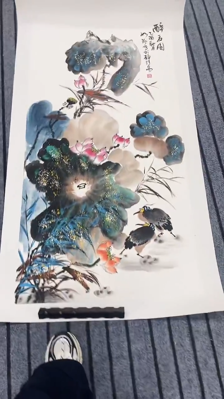 精品国画花鸟作品