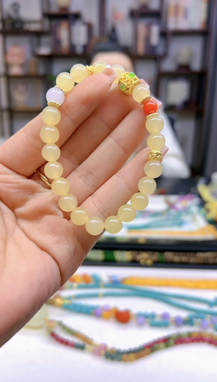 【闪购商品】和田玉手链未镶嵌S509