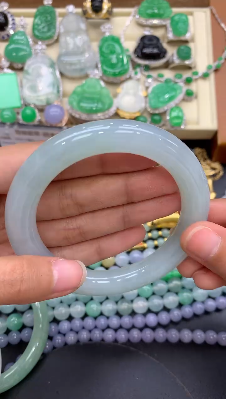 【闪购商品】翡翠手镯未镶嵌372-中国好珍宝