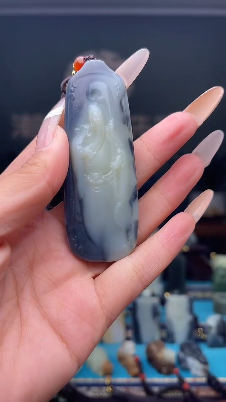 未镶嵌和田玉挂件1