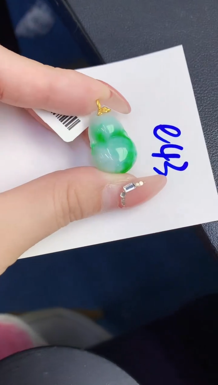 【闪购商品】翡翠颈饰18K金镶嵌000000000000