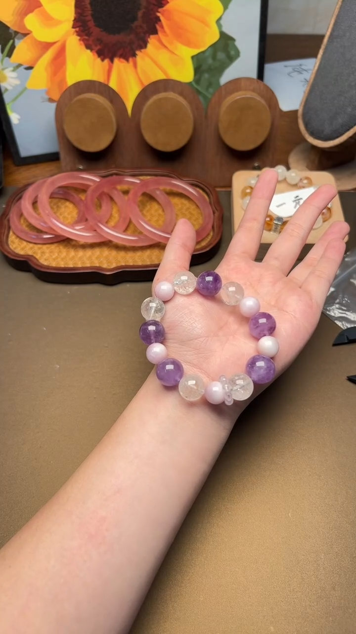 未镶嵌手串水晶1