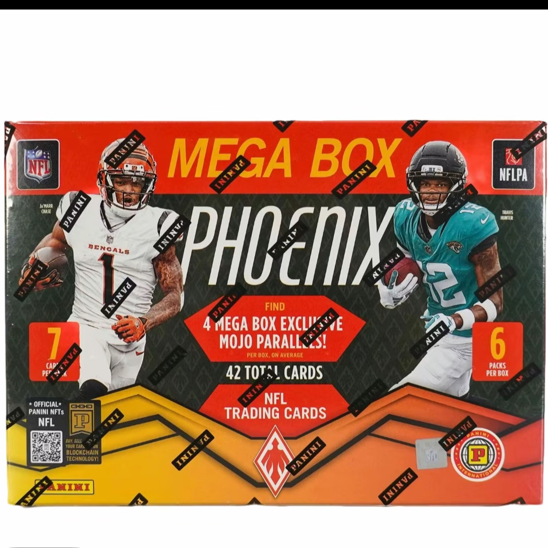 2025 Panini 凤凰 橄榄球 国际 Mega 球星卡盲盒