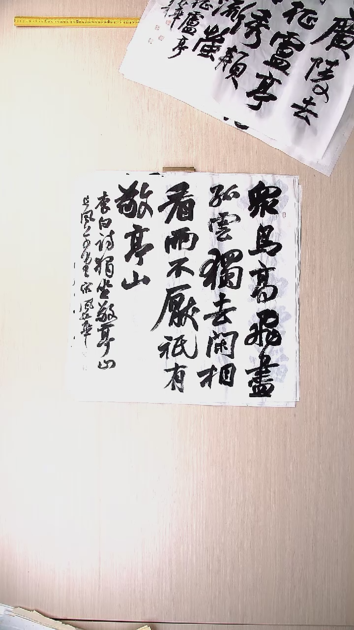 书法宋风华 山东德州68*68