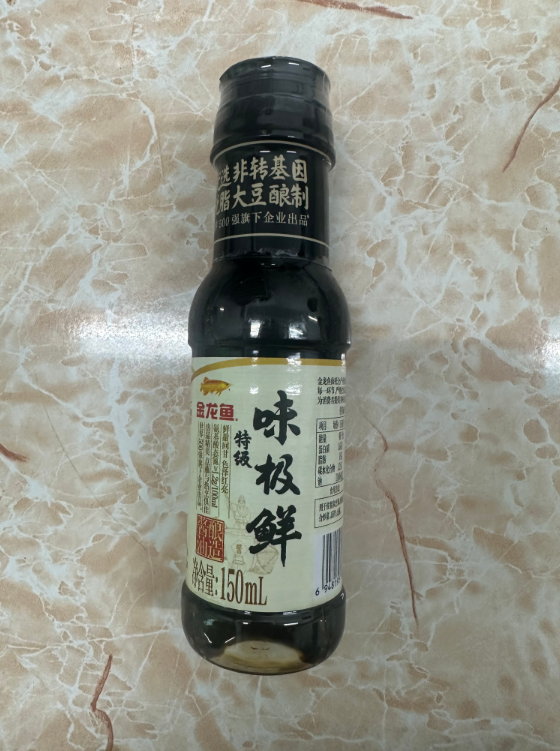 味极鲜酱油150ml一瓶