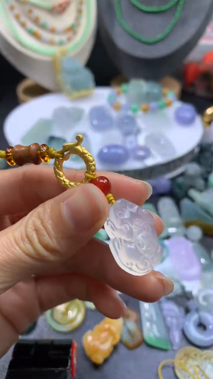 【闪购商品】玛瑙/玉髓颈饰未镶嵌玉髓