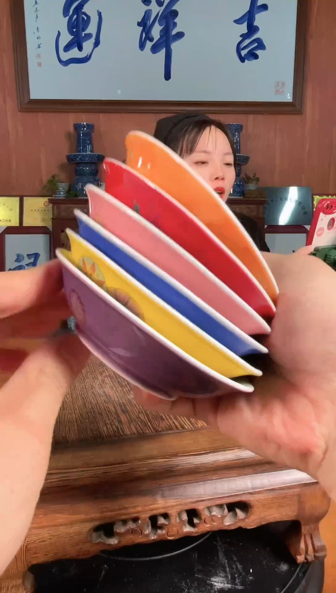 杯子陶景德镇陶瓷盘 