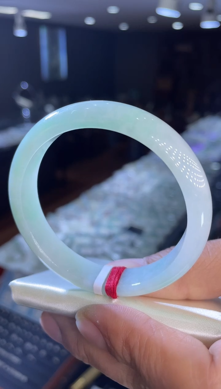 未镶嵌手镯翡翠正圈53-54