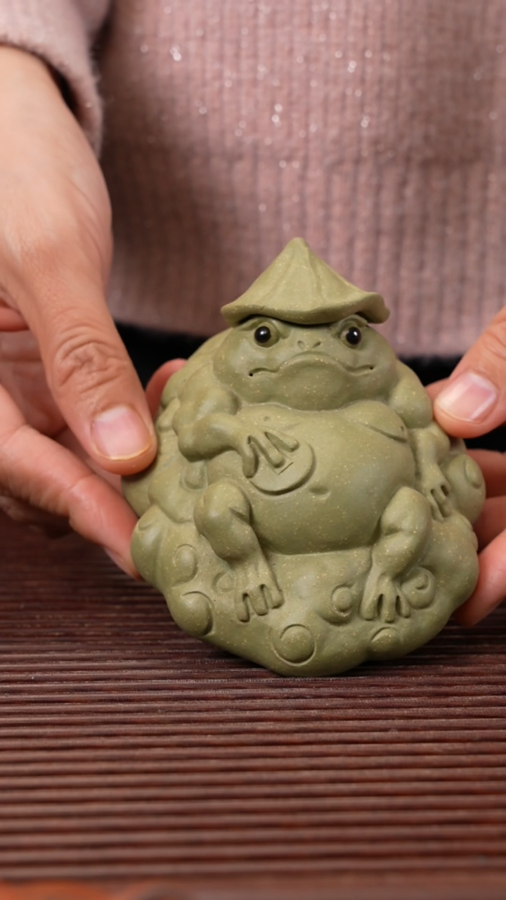 【闪购商品】紫砂茶宠紫砂蛙仙